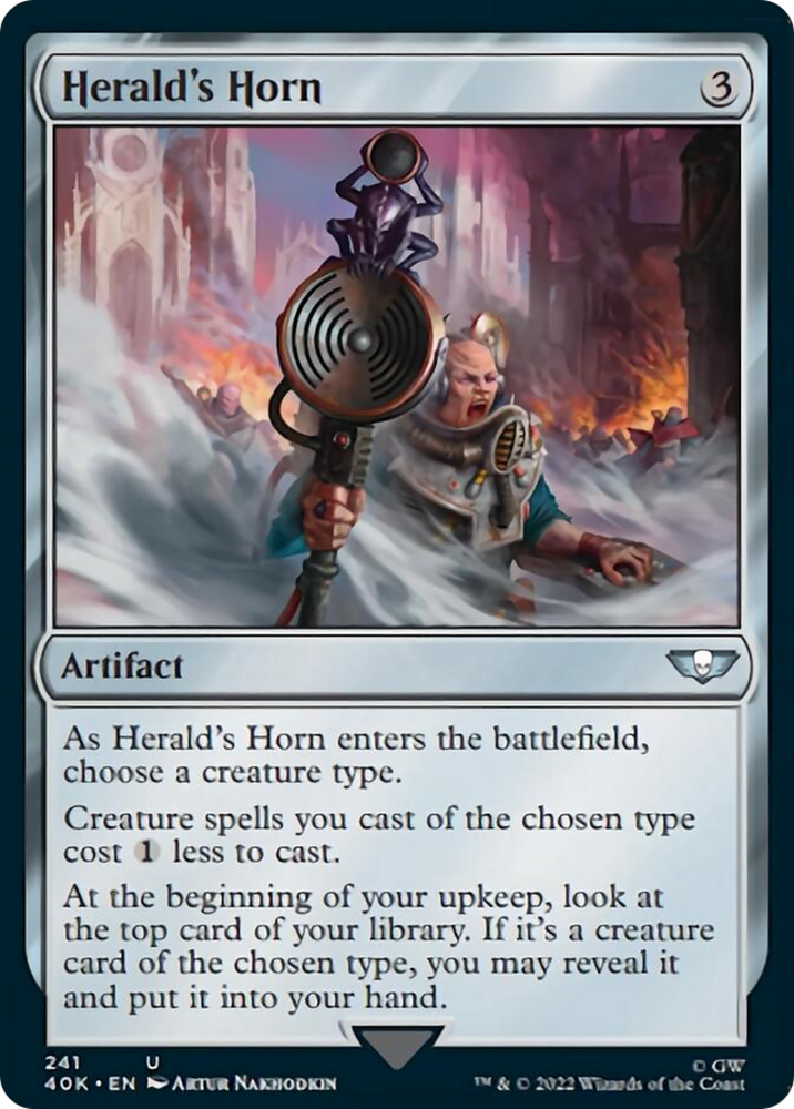 Herald's Horn [Warhammer 40,000] Magic: The Gathering
