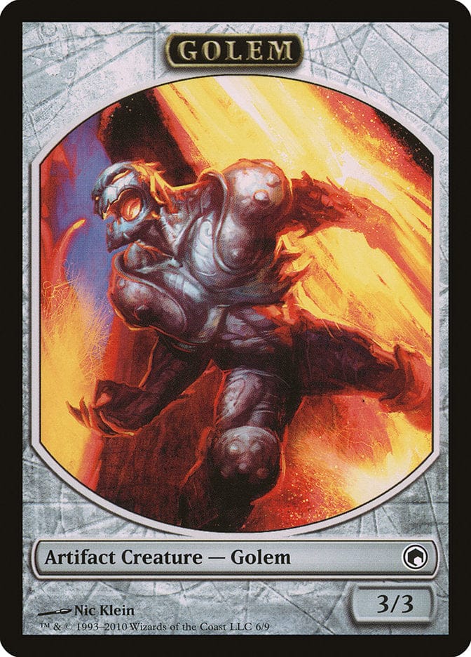 Golem Token [Scars of Mirrodin Tokens] Magic: The Gathering