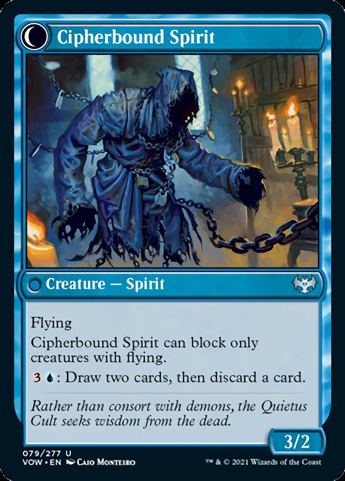Soulcipher Board // Cipherbound Spirit [Innistrad: Crimson Vow] Magic: The Gathering