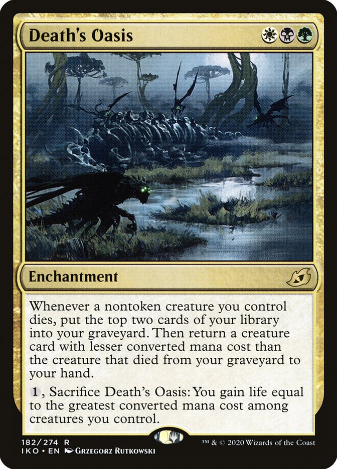 Death's Oasis [Ikoria: Lair of Behemoths] Magic: The Gathering