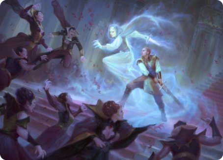 Dorothea's Retribution Art Card [Innistrad: Crimson Vow Art Series] Magic: The Gathering