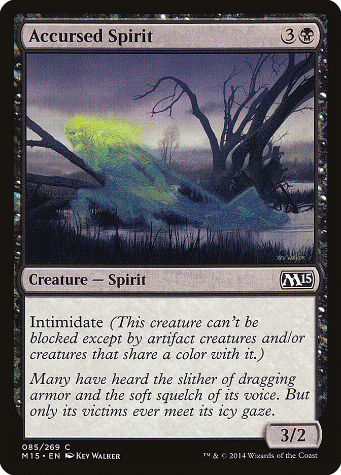 Accursed Spirit [Magic 2015] Magic: The Gathering