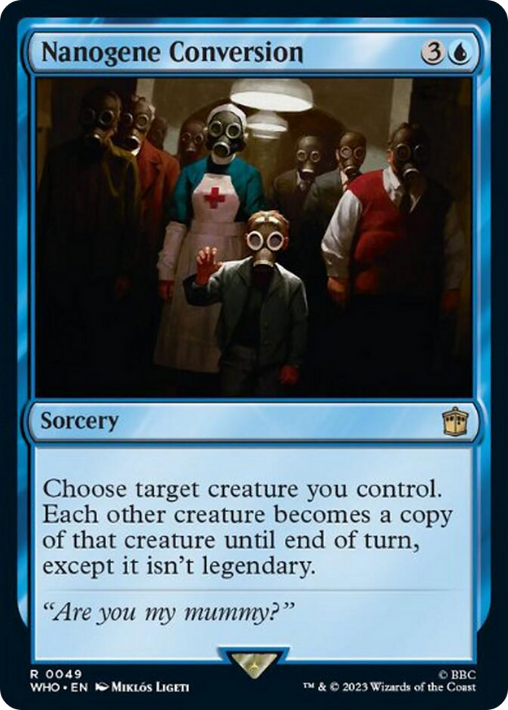 Nanogene Conversion [Doctor Who] Magic: The Gathering