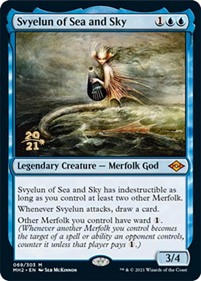 Svyelun of Sea and Sky [Modern Horizons 2 Prerelease Promos] Magic: The Gathering