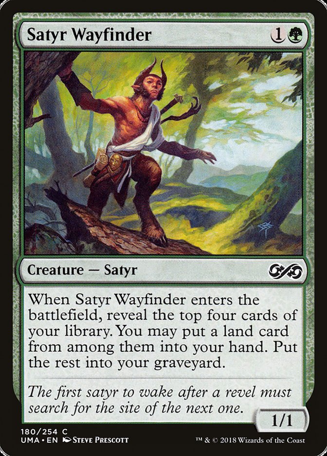 Satyr Wayfinder [Ultimate Masters] Magic: The Gathering