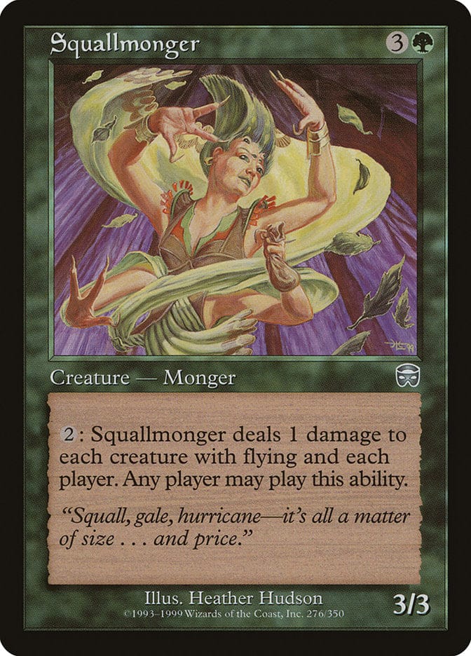 Squallmonger [Mercadian Masques] Magic: The Gathering