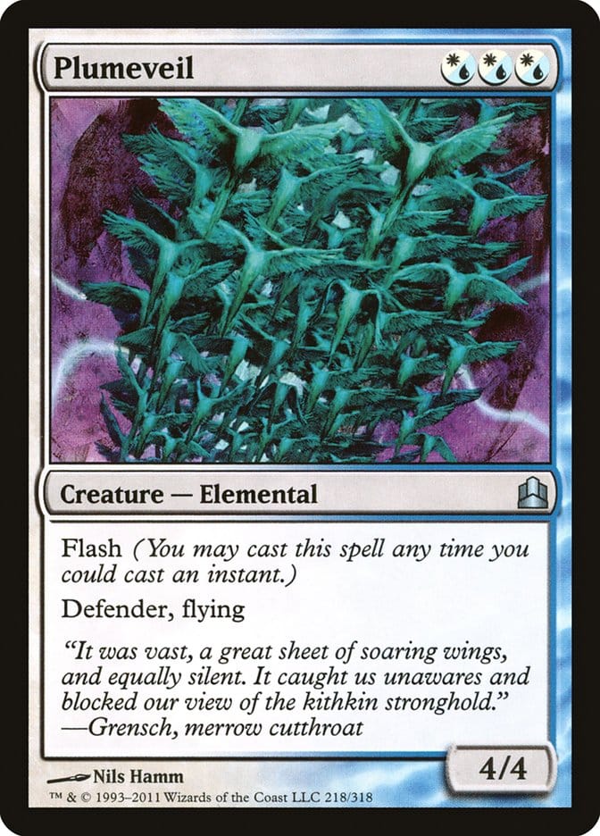 Plumeveil [Commander 2011] Magic: The Gathering