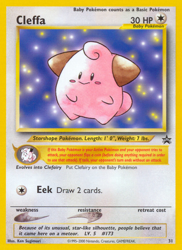 Cleffa (31) [Wizards of the Coast: Black Star Promos] Pokémon