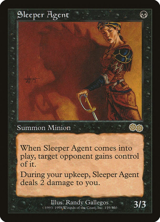 Sleeper Agent [Urza's Saga] Magic: The Gathering