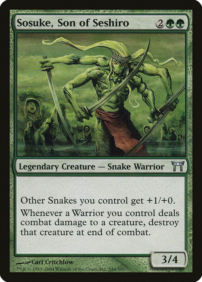Sosuke, Son of Seshiro [Champions of Kamigawa] Magic: The Gathering