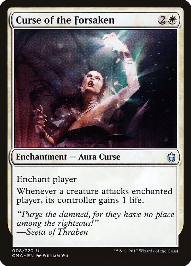 Curse of the Forsaken [Commander Anthology] Magic: The Gathering