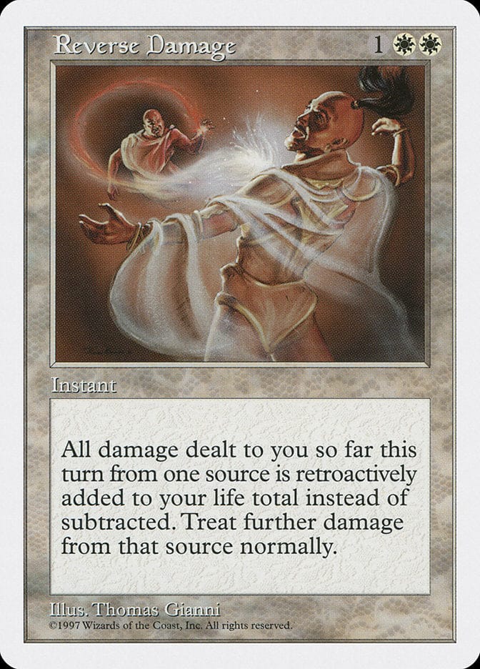 Reverse Damage [Fifth Edition] Magic: The Gathering