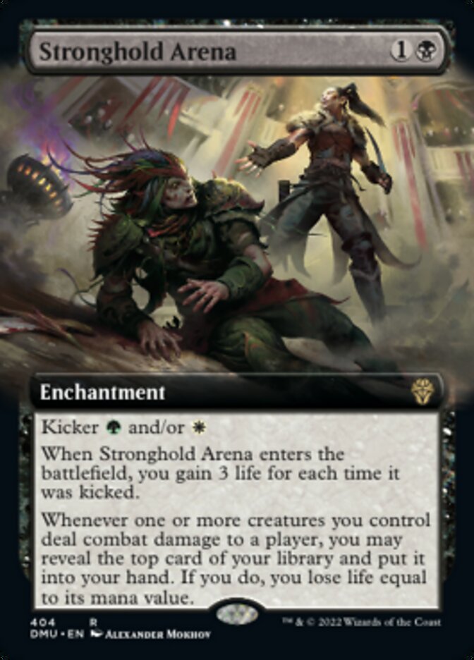 Stronghold Arena (Extended Art) [Dominaria United] Magic: The Gathering