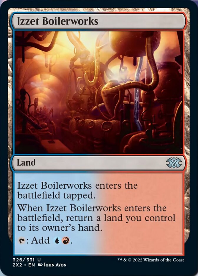 Izzet Boilerworks [Double Masters 2022] Magic: The Gathering