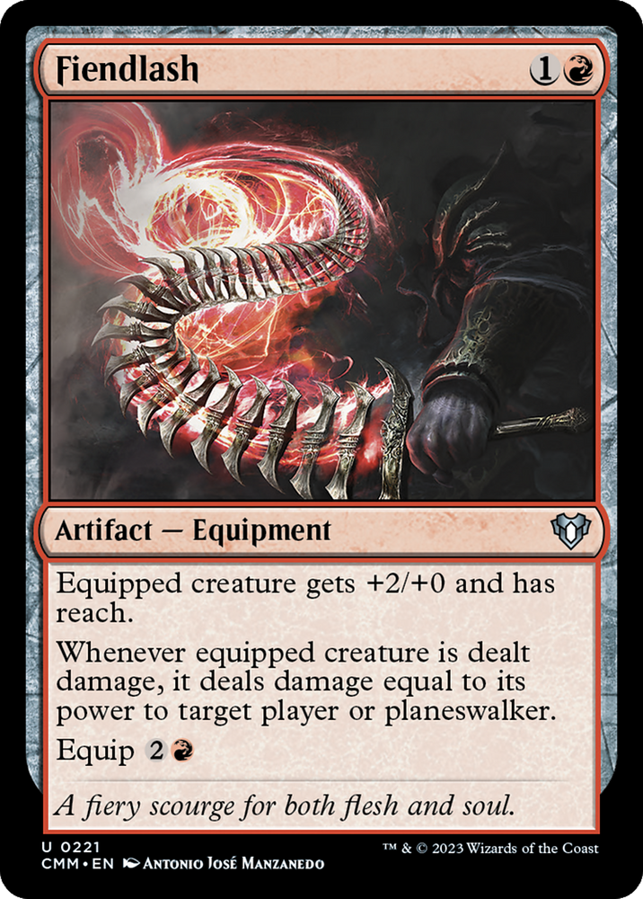Fiendlash [Commander Masters] Magic: The Gathering