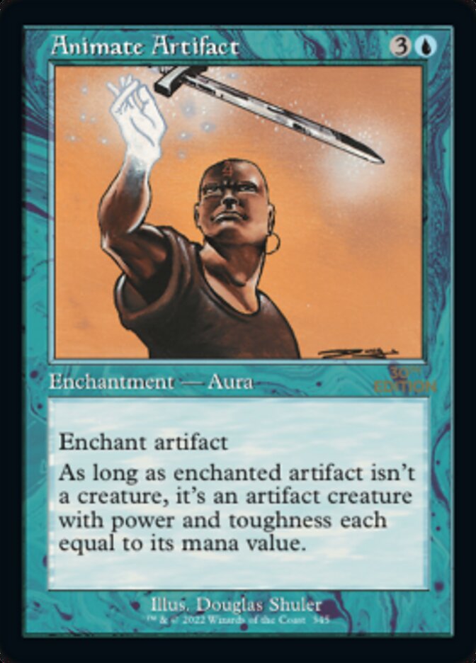 Animate Artifact (Retro) [30th Anniversary Edition] Magic: The Gathering