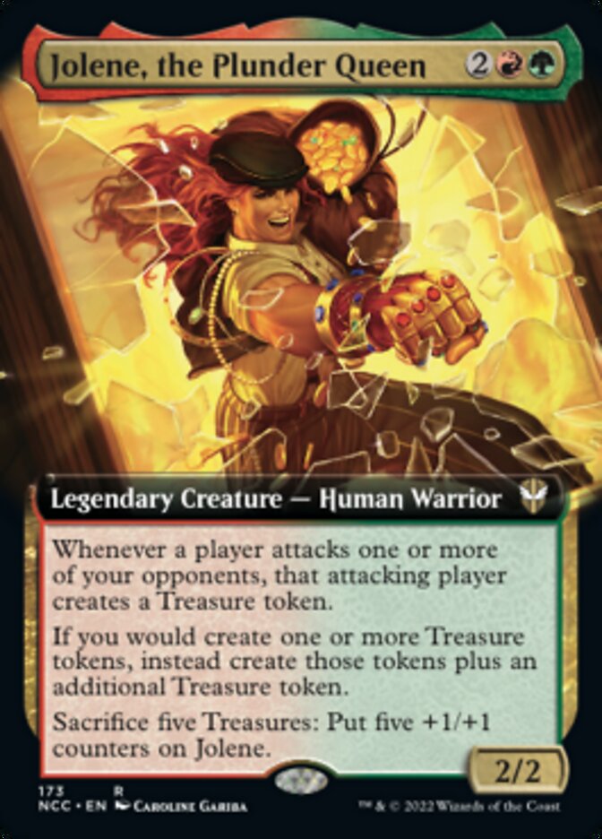 Jolene, the Plunder Queen (Extended Art) [Streets of New Capenna Commander] Magic: The Gathering