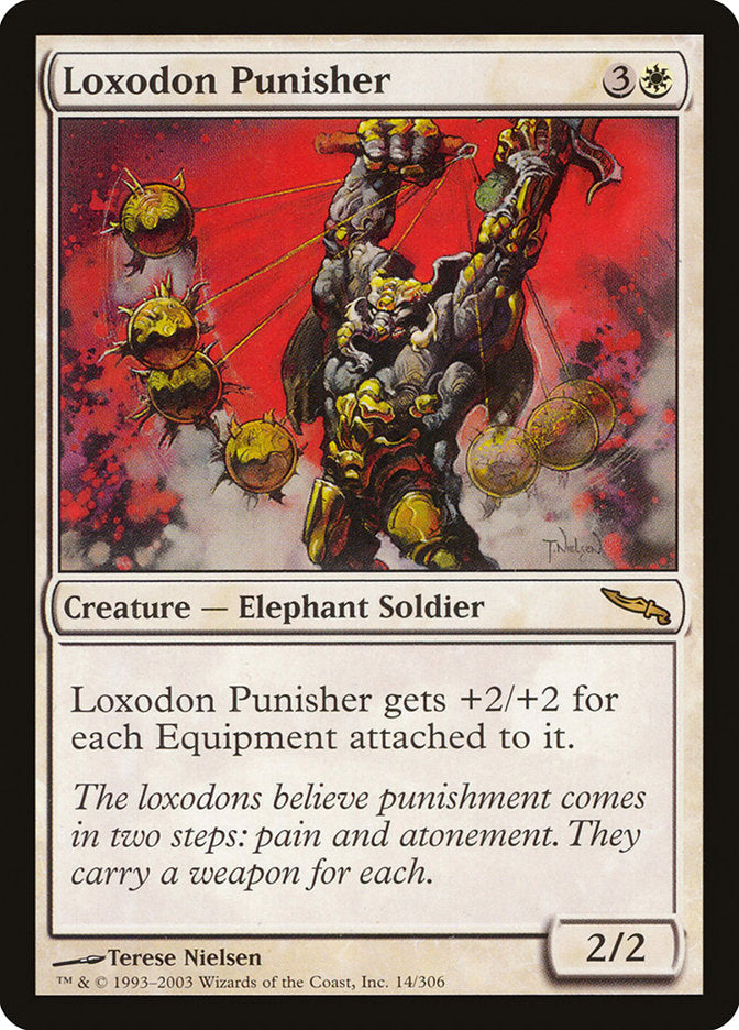 Loxodon Punisher [Mirrodin] Magic: The Gathering