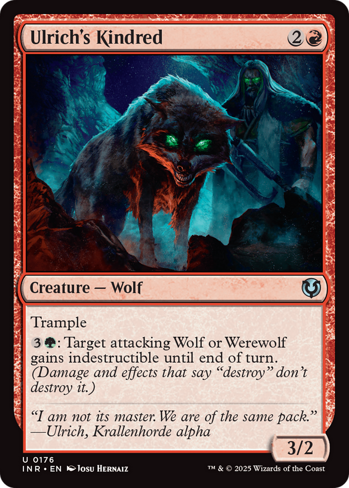 Ulrich's Kindred [Innistrad Remastered] Magic: The Gathering