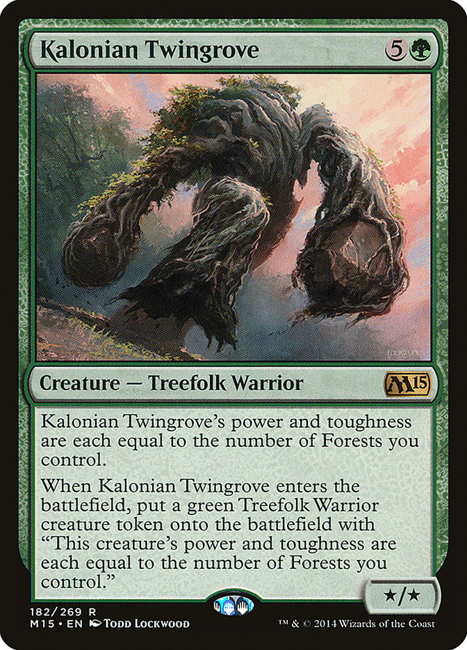 Kalonian Twingrove [Magic 2015] Magic: The Gathering