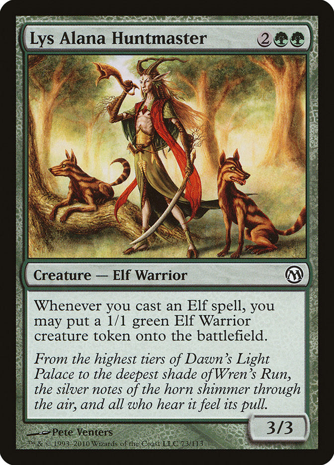 Lys Alana Huntmaster [Duels of the Planeswalkers] Magic: The Gathering