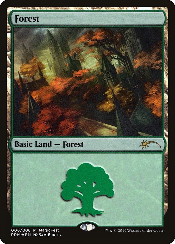 Forest (2019) [MagicFest 2019] Magic: The Gathering