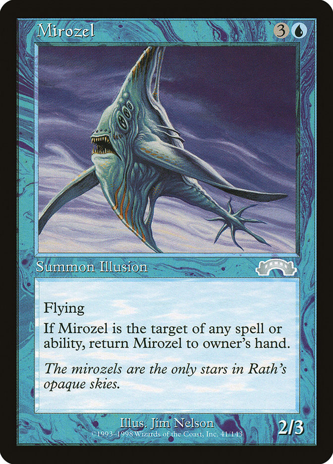 Mirozel [Exodus] Magic: The Gathering