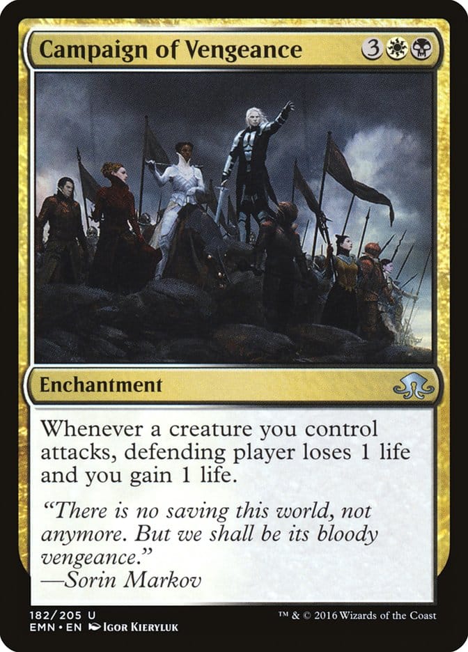 Campaign of Vengeance [Eldritch Moon] Magic: The Gathering