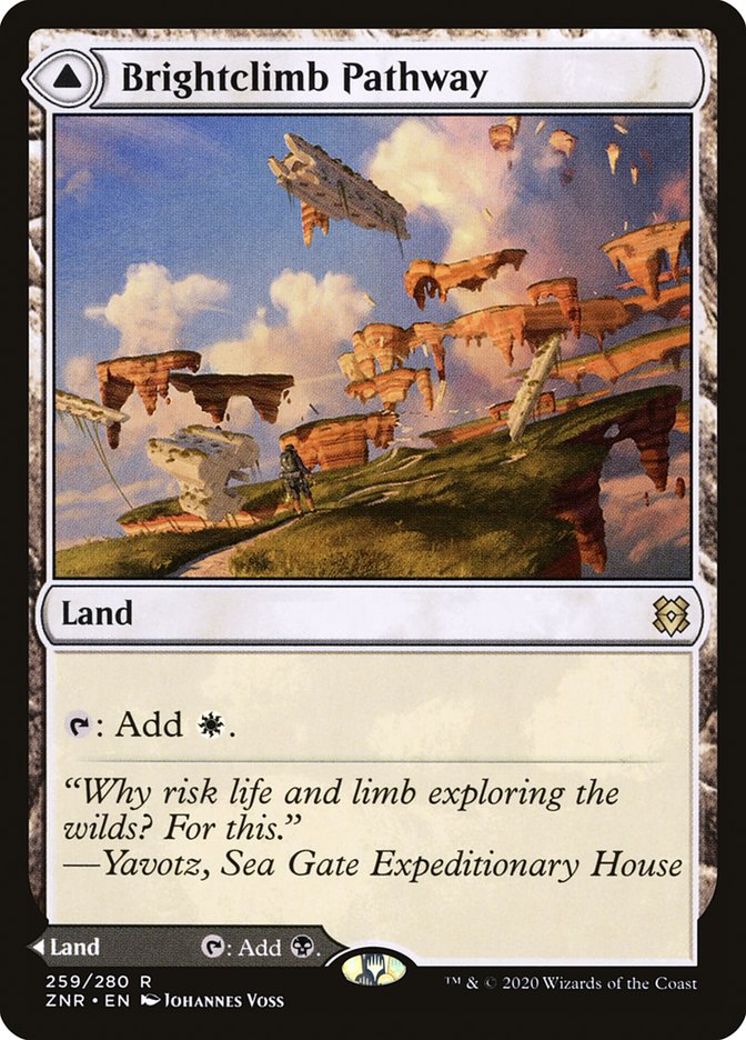 Brightclimb Pathway // Grimclimb Pathway [Zendikar Rising] Magic: The Gathering