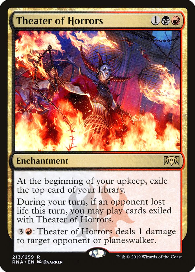 Theater of Horrors [Ravnica Allegiance] Magic: The Gathering