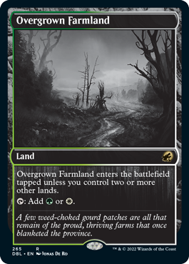 Overgrown Farmland [Innistrad: Double Feature] Magic: The Gathering
