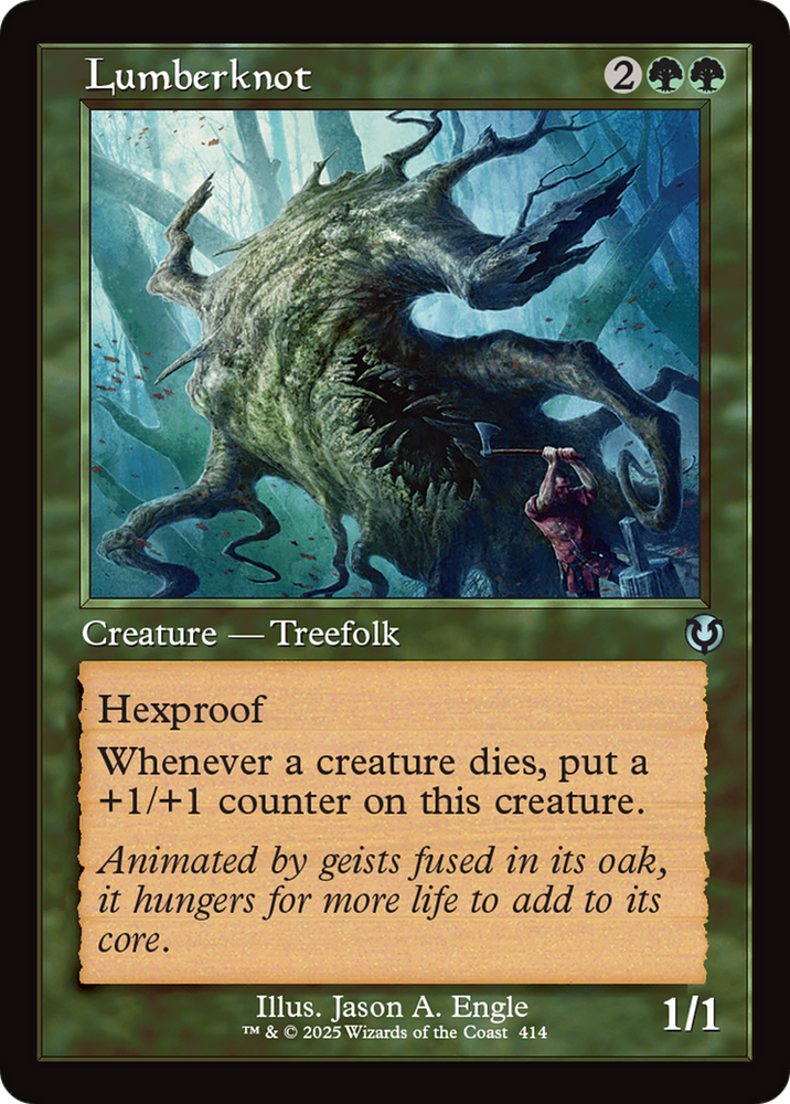 Lumberknot (Retro Frame) [Innistrad Remastered] Magic: The Gathering