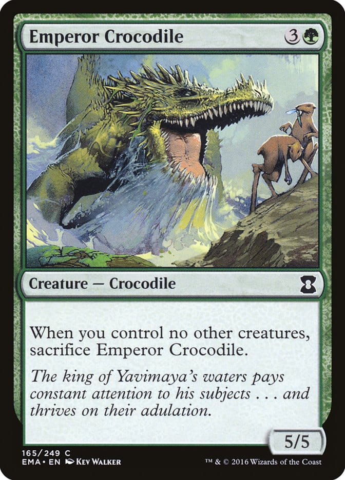 Emperor Crocodile [Eternal Masters] Magic: The Gathering
