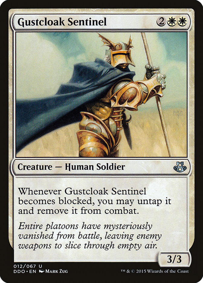 Gustcloak Sentinel [Duel Decks: Elspeth vs. Kiora] Magic: The Gathering