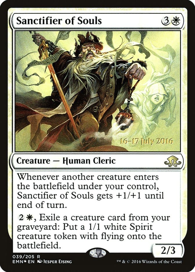 Sanctifier of Souls [Eldritch Moon Prerelease Promos] Magic: The Gathering