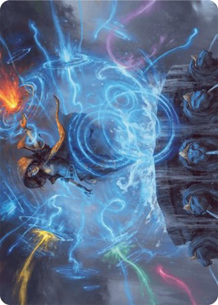 Flusterstorm Art Card [Modern Horizons 3 Art Series] Magic: The Gathering