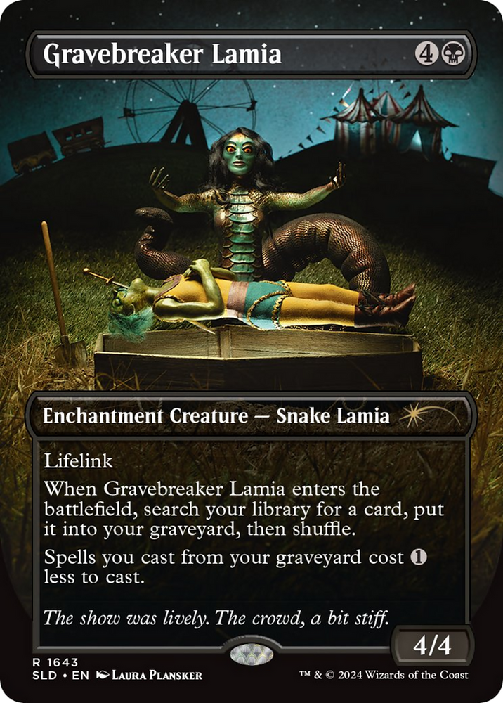Gravebreaker Lamia (Rainbow Foil) [Secret Lair Drop Series] Magic: The Gathering