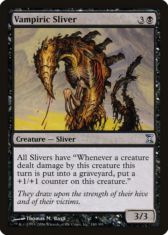 Vampiric Sliver [Time Spiral] Magic: The Gathering