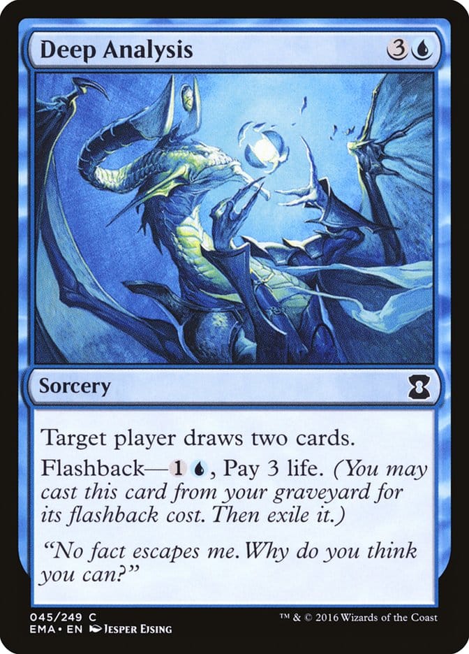 Deep Analysis [Eternal Masters] Magic: The Gathering