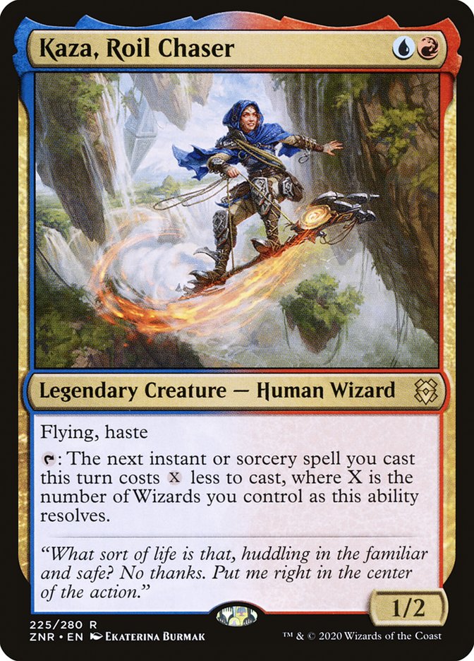 Kaza, Roil Chaser [Zendikar Rising] Magic: The Gathering