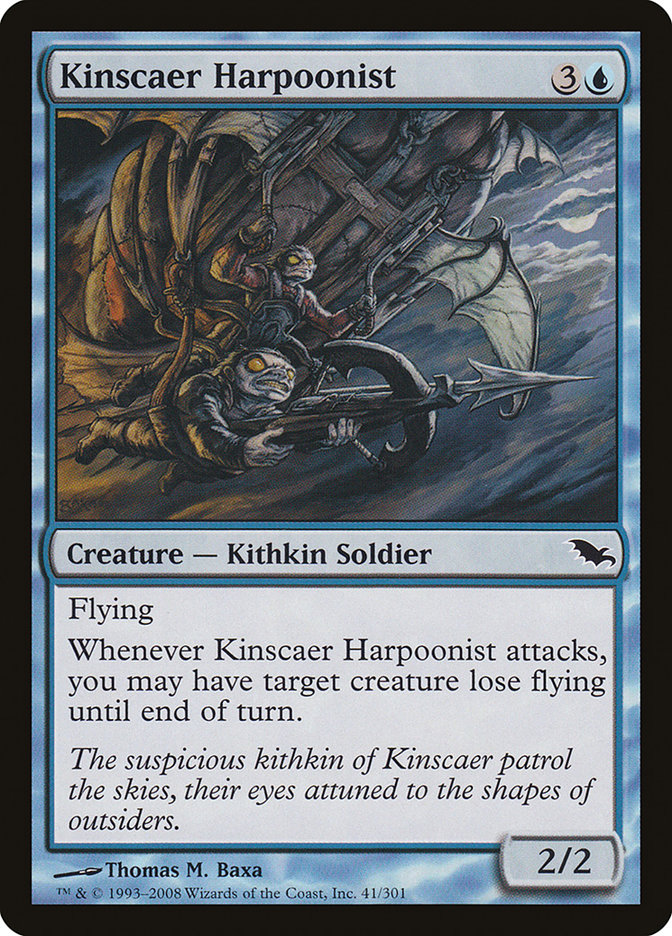 Kinscaer Harpoonist [Shadowmoor] Magic: The Gathering