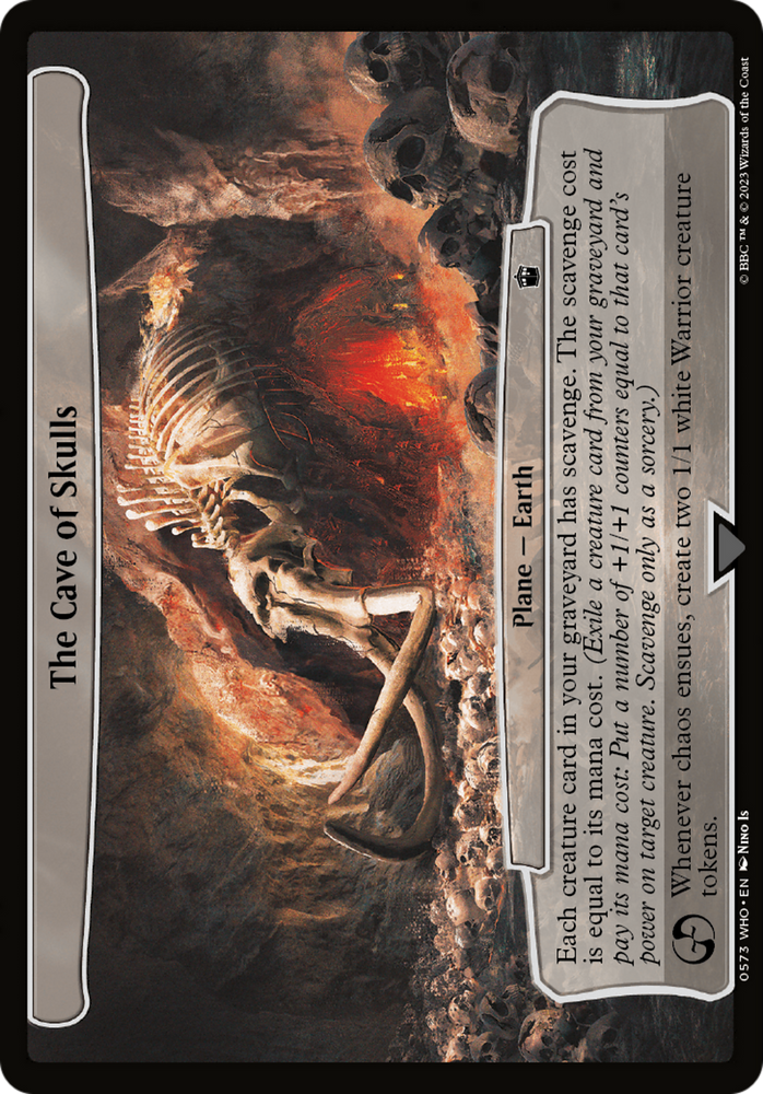 The Cave of Skulls [Doctor Who] Magic: The Gathering