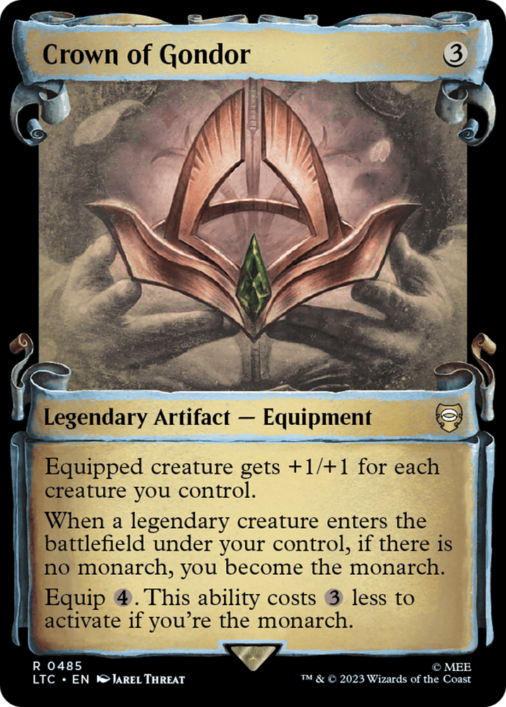 Crown of Gondor [The Lord of the Rings: Tales of Middle-Earth Commander Showcase Scrolls] Magic: The Gathering