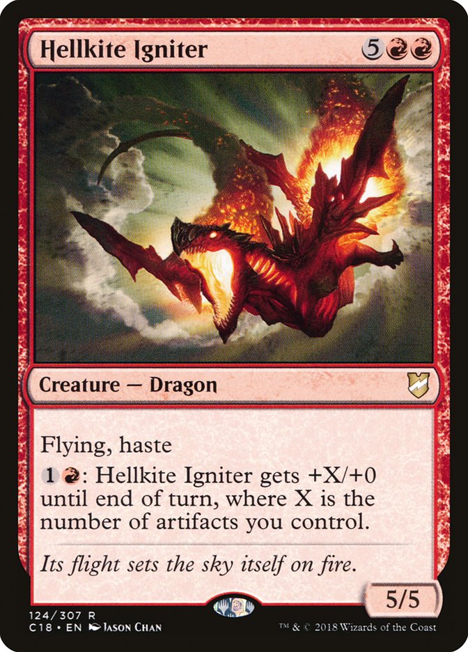 Hellkite Igniter [Commander 2018] Magic: The Gathering