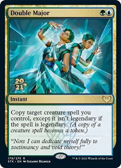 Double Major [Strixhaven: School of Mages Prerelease Promos] Magic: The Gathering