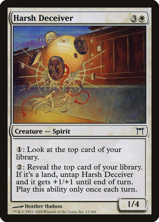 Harsh Deceiver [Champions of Kamigawa] Magic: The Gathering