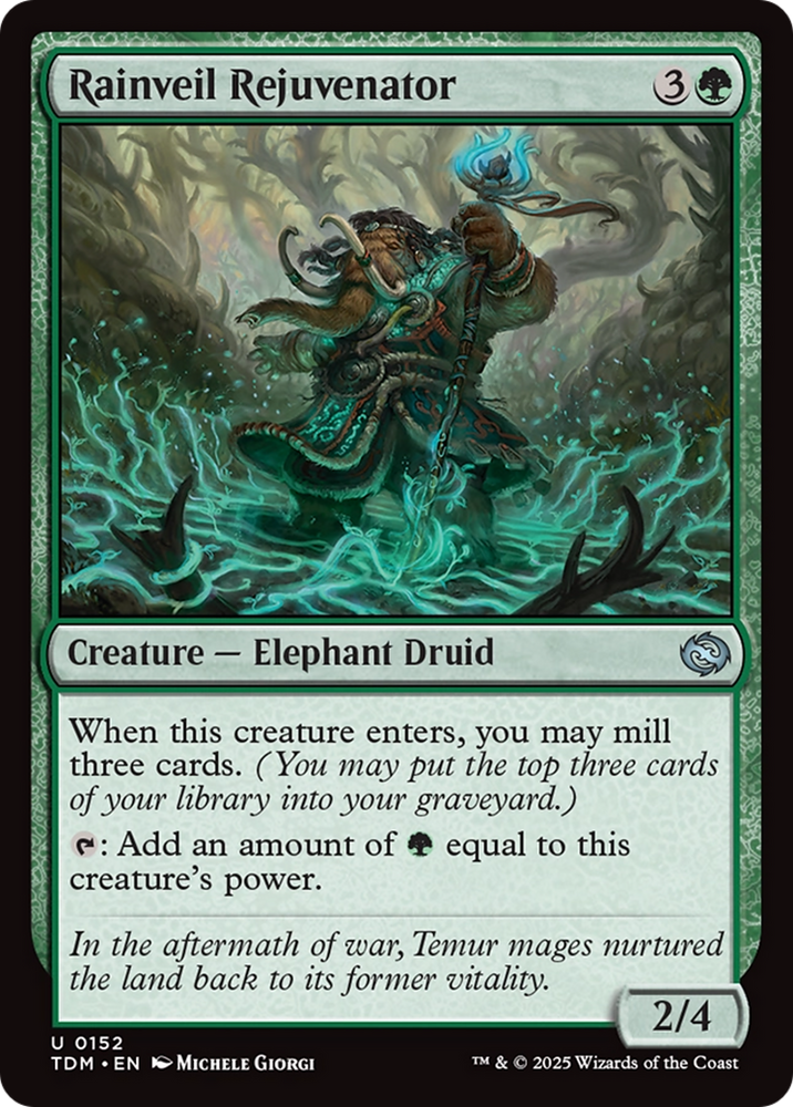 Rainveil Rejuvenator [Tarkir: Dragonstorm] Magic: The Gathering