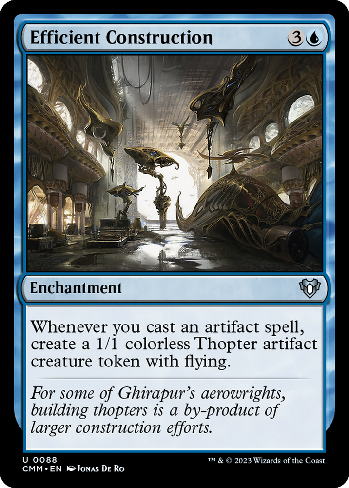 Efficient Construction [Commander Masters] Magic: The Gathering