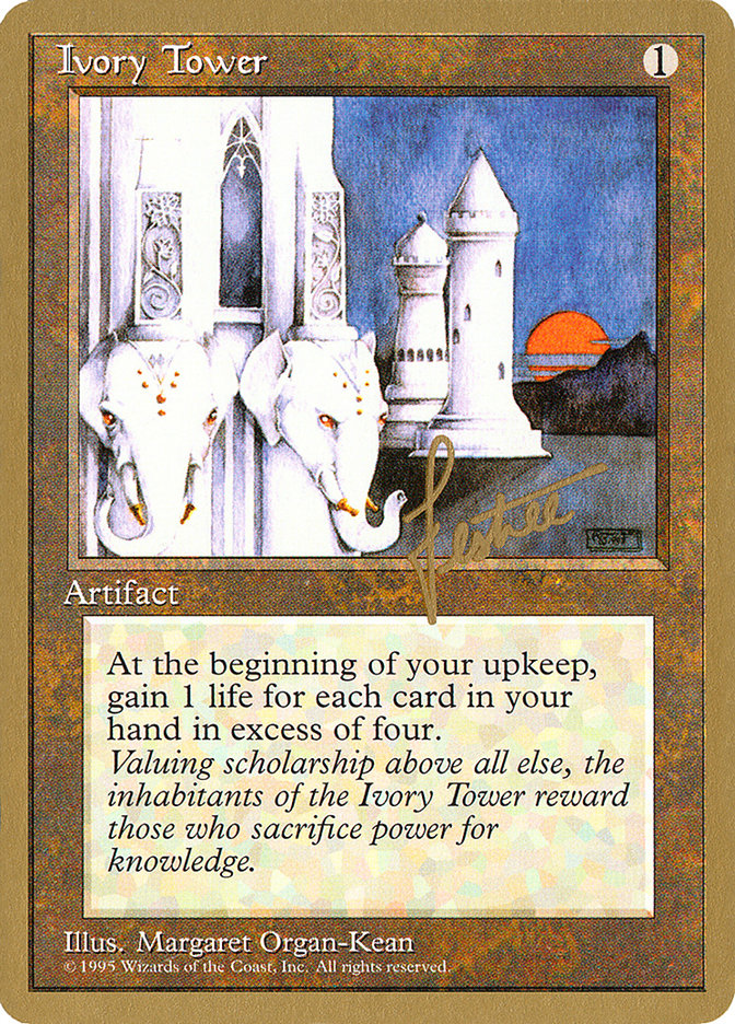 Ivory Tower (Bertrand Lestree) [Pro Tour Collector Set] Magic: The Gathering