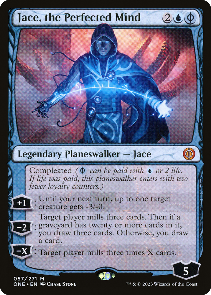 Jace, the Perfected Mind [Phyrexia: All Will Be One] Magic: The Gathering